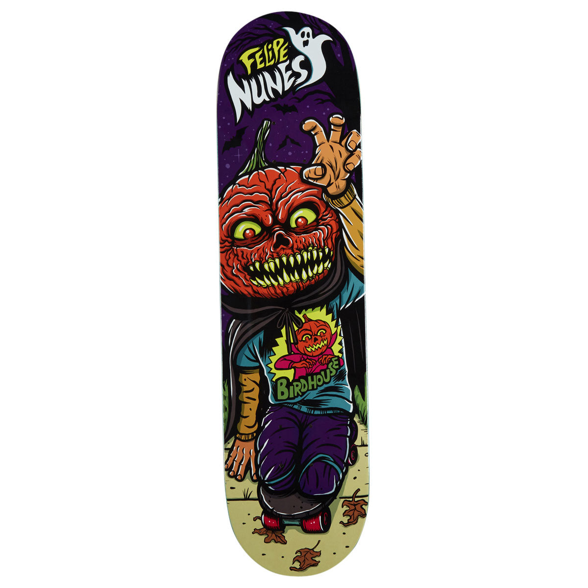 Birdhouse Felipe Nunes Hallows Eve Skateboard Deck - 8.00