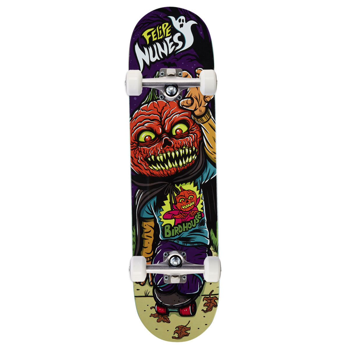 Birdhouse Felipe Nunes Hallows Eve Skateboard Complete - 8.00