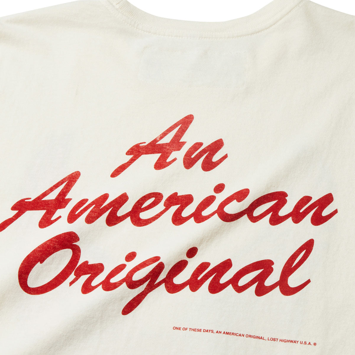 One Of These Days An American Original T-Shirt - Bone image 3