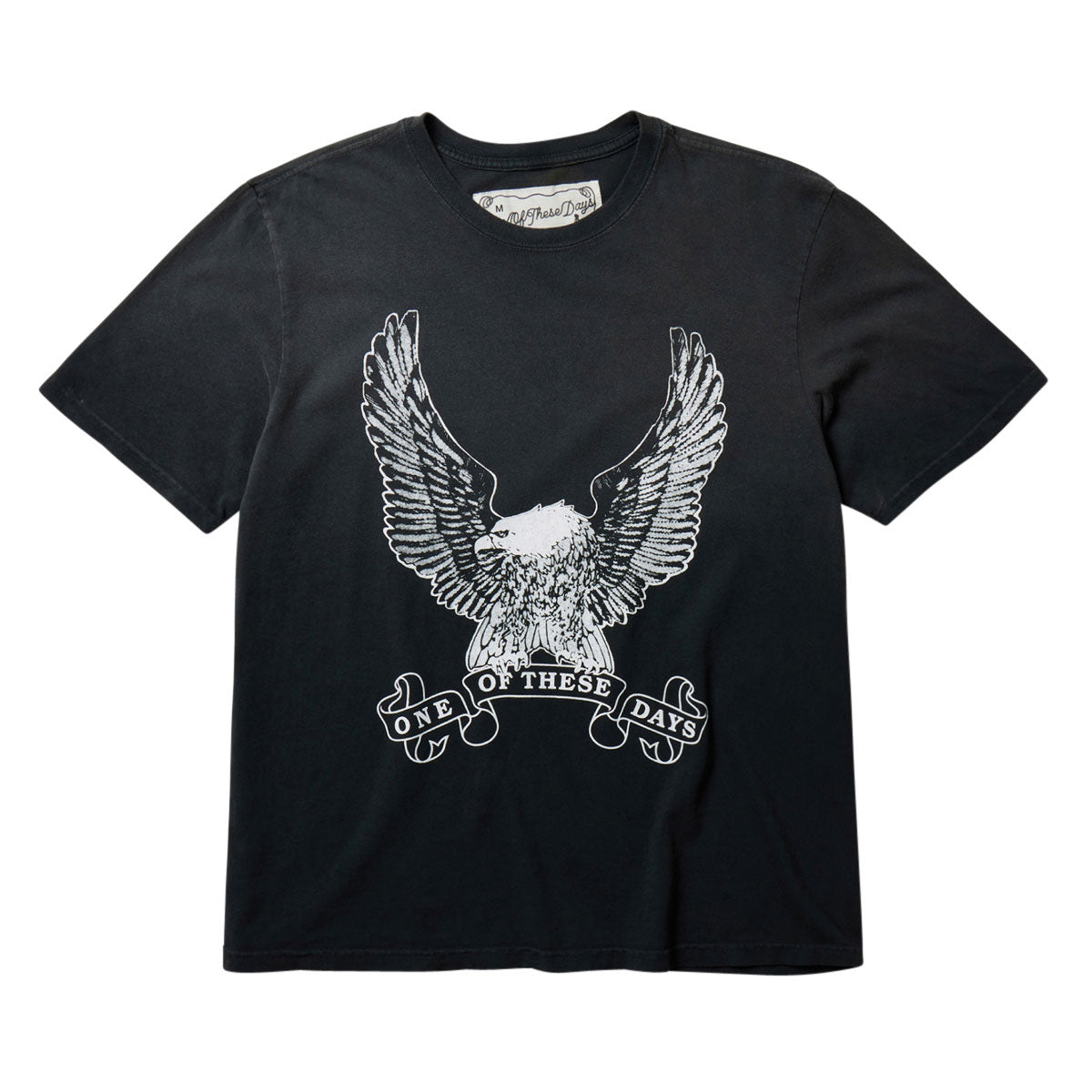 One Of These Days An American Original T-Shirt - Sun Faded Black image 1