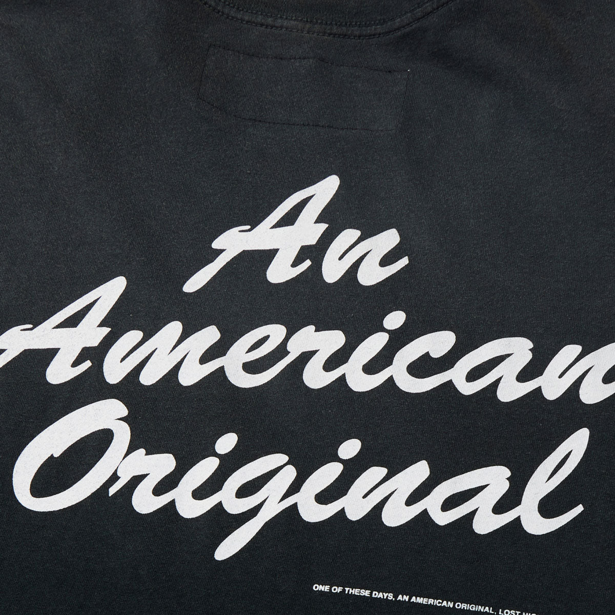 One Of These Days An American Original T-Shirt - Sun Faded Black image 4
