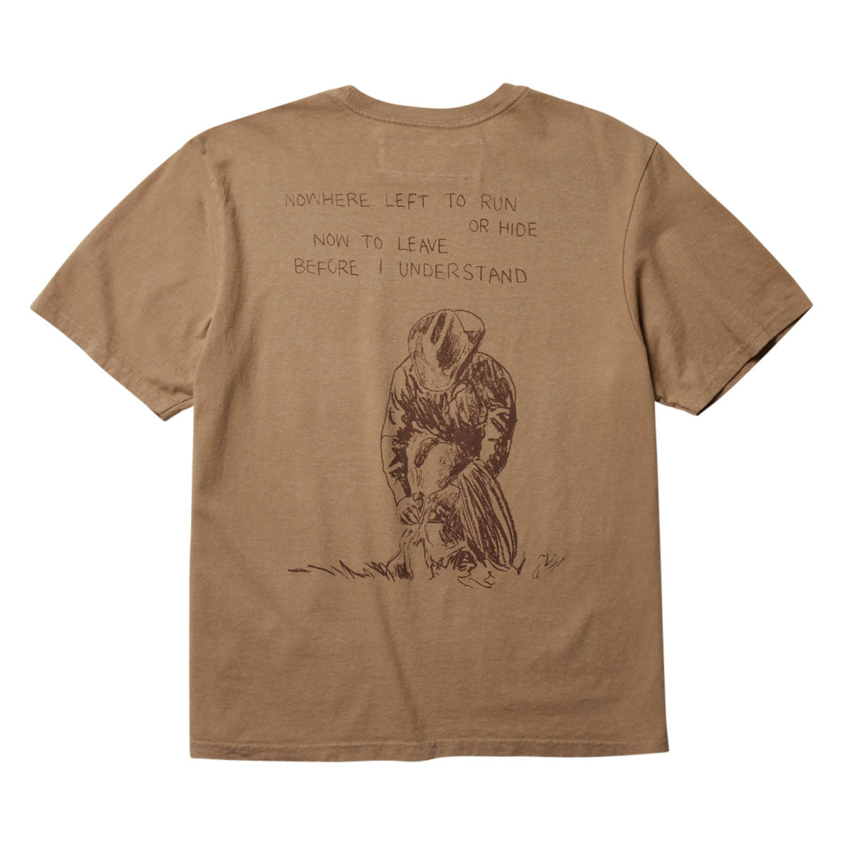 One Of These Days Return Again T-Shirt - Light Brown image 2