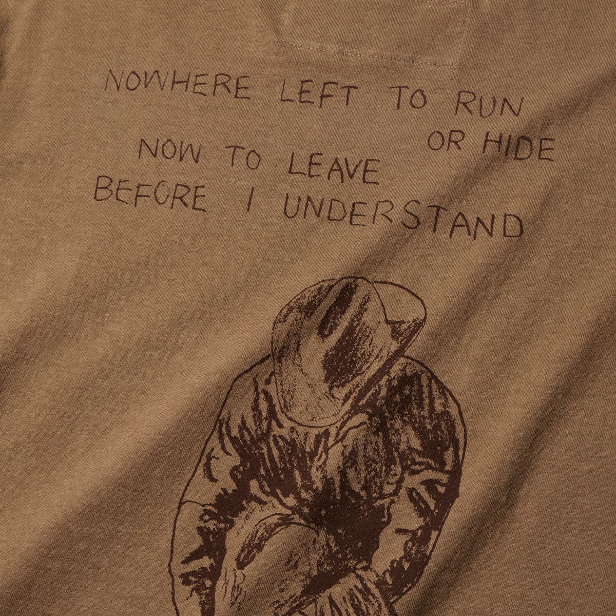 One Of These Days Return Again T-Shirt - Light Brown image 3