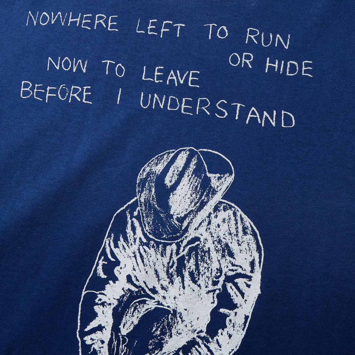 One Of These Days Return Again T-Shirt - Sun Faded Navy image 4