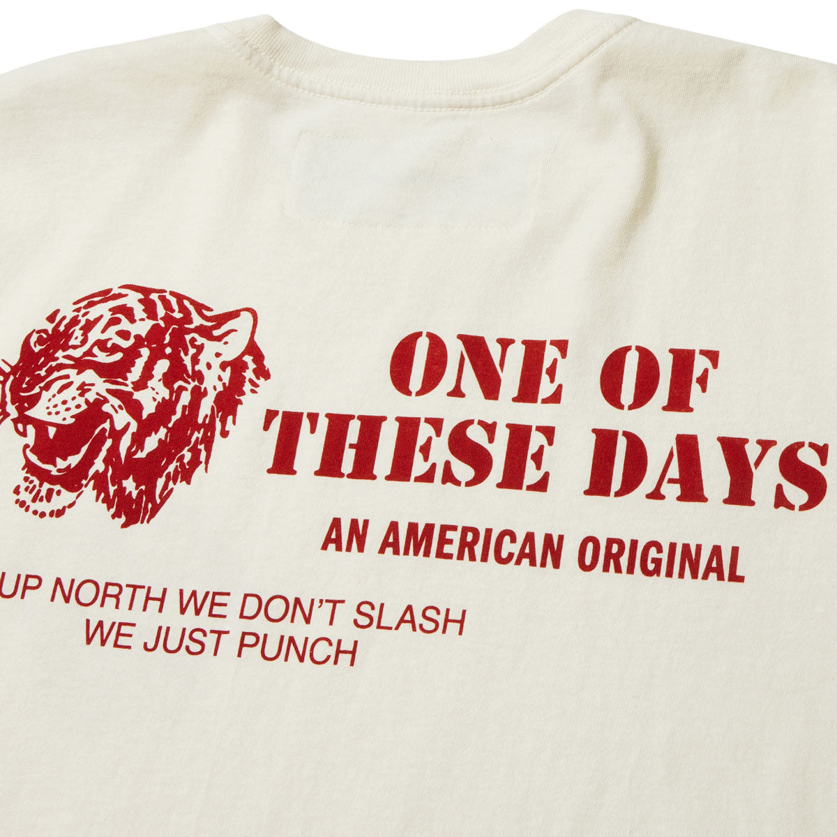 One Of These Days Up North T-Shirt - Bone image 3