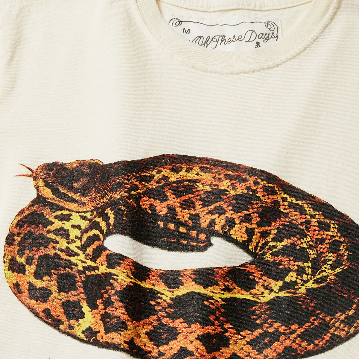 One Of These Days Rattler T-Shirt - Bone image 2