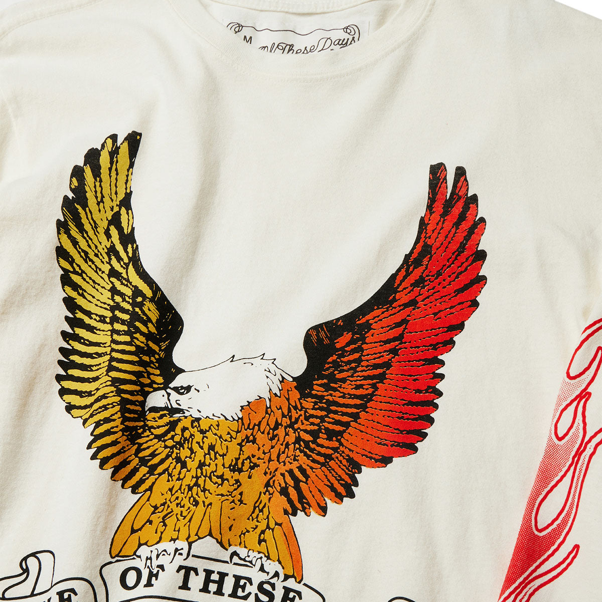 One Of These Days An American Original Long Sleeve T-Shirt - Bone image 2