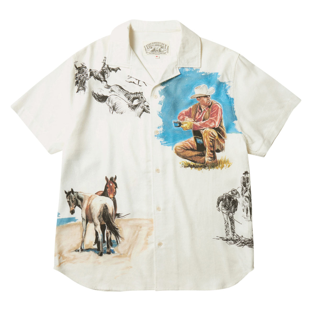 One Of These Days El Capitan Camp Shirt - Bone image 1