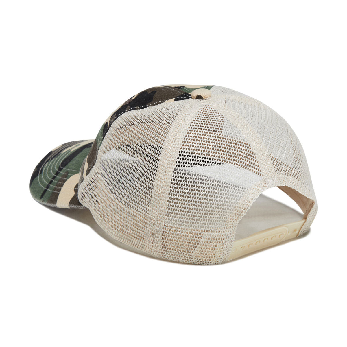 One Of These Days Woven Label Trucker Hat - Desert Camo image 2
