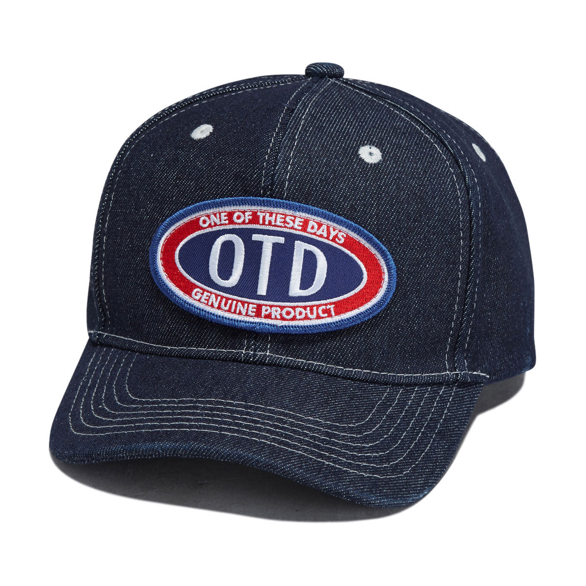One Of These Days OTD Raceway Patch Hat - Denim image 1