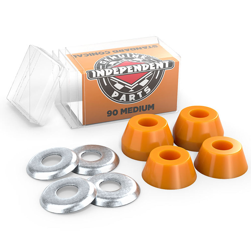Independent Genuine Parts Standard Conical 90a Bushings - Orange image 1