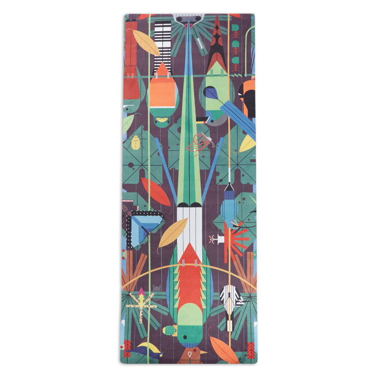 Habitat Charley Harper Monteverde Yoga Mat - Multi image 1