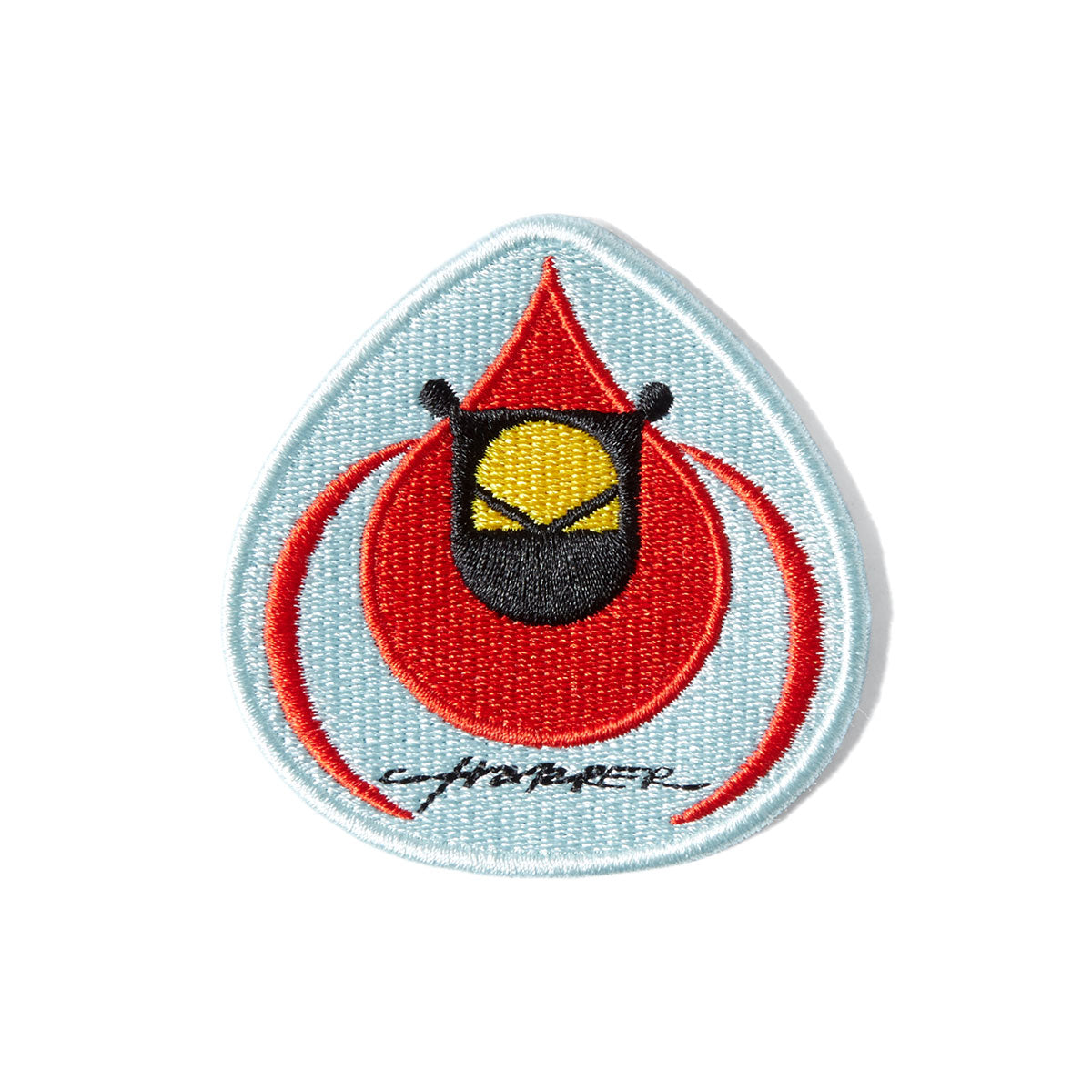 Habitat Charley Harper Droplet Cardinal Patch - Multi image 1