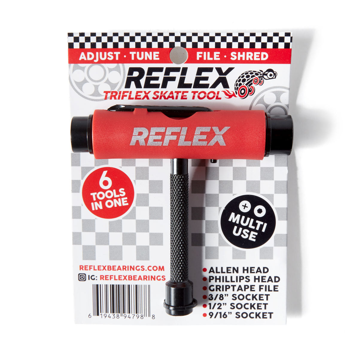 Habitat Triflex Skate Tool - Red image 3