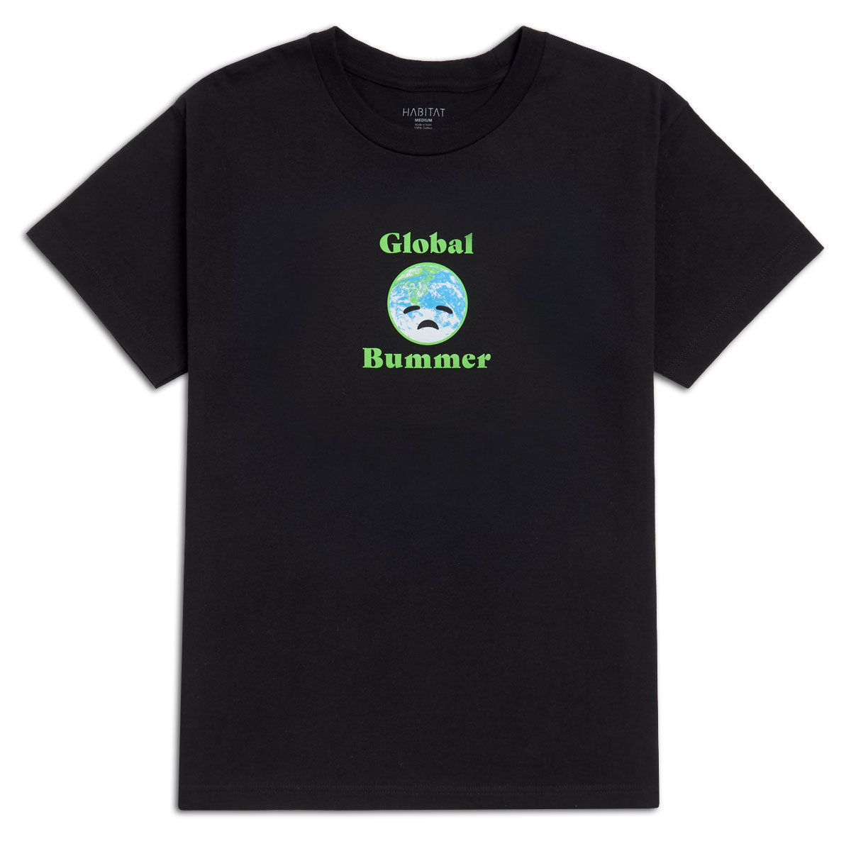 Habitat Global Bummer T-Shirt - Black image 1