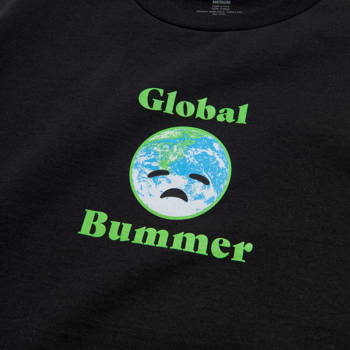 Habitat Global Bummer T-Shirt - Black image 2