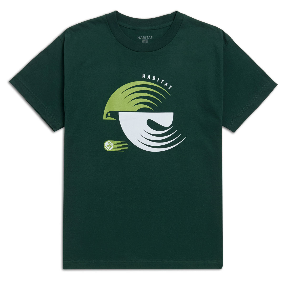 Habitat Skylite T-Shirt - Forest Green image 1