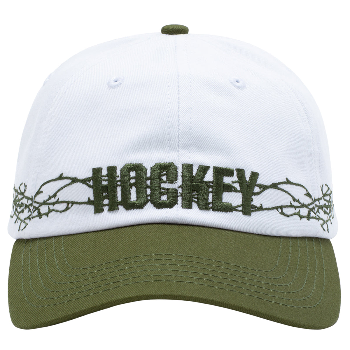 Hockey Thorns Hat - White/Dark Green image 3
