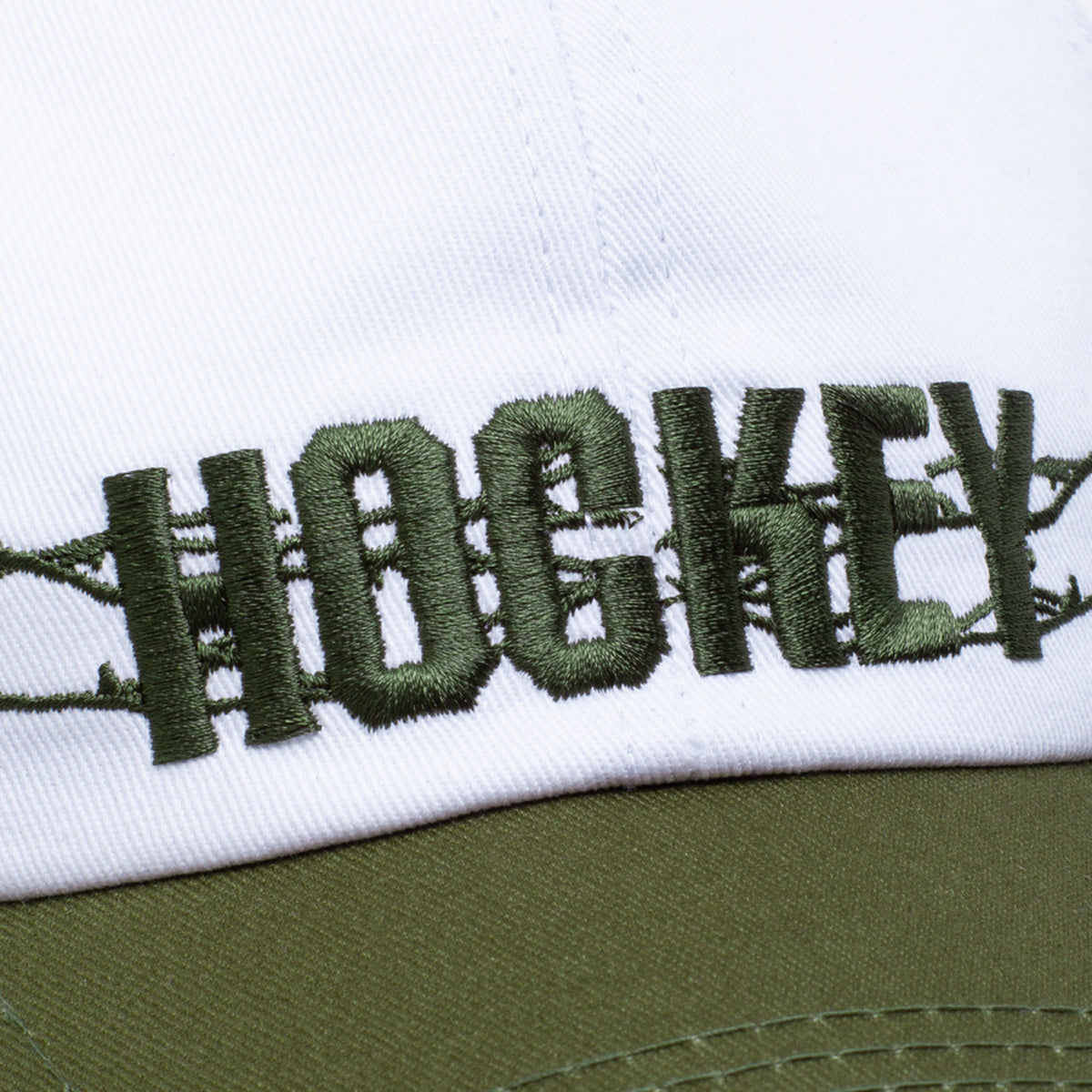 Hockey Thorns Hat - White/Dark Green image 4