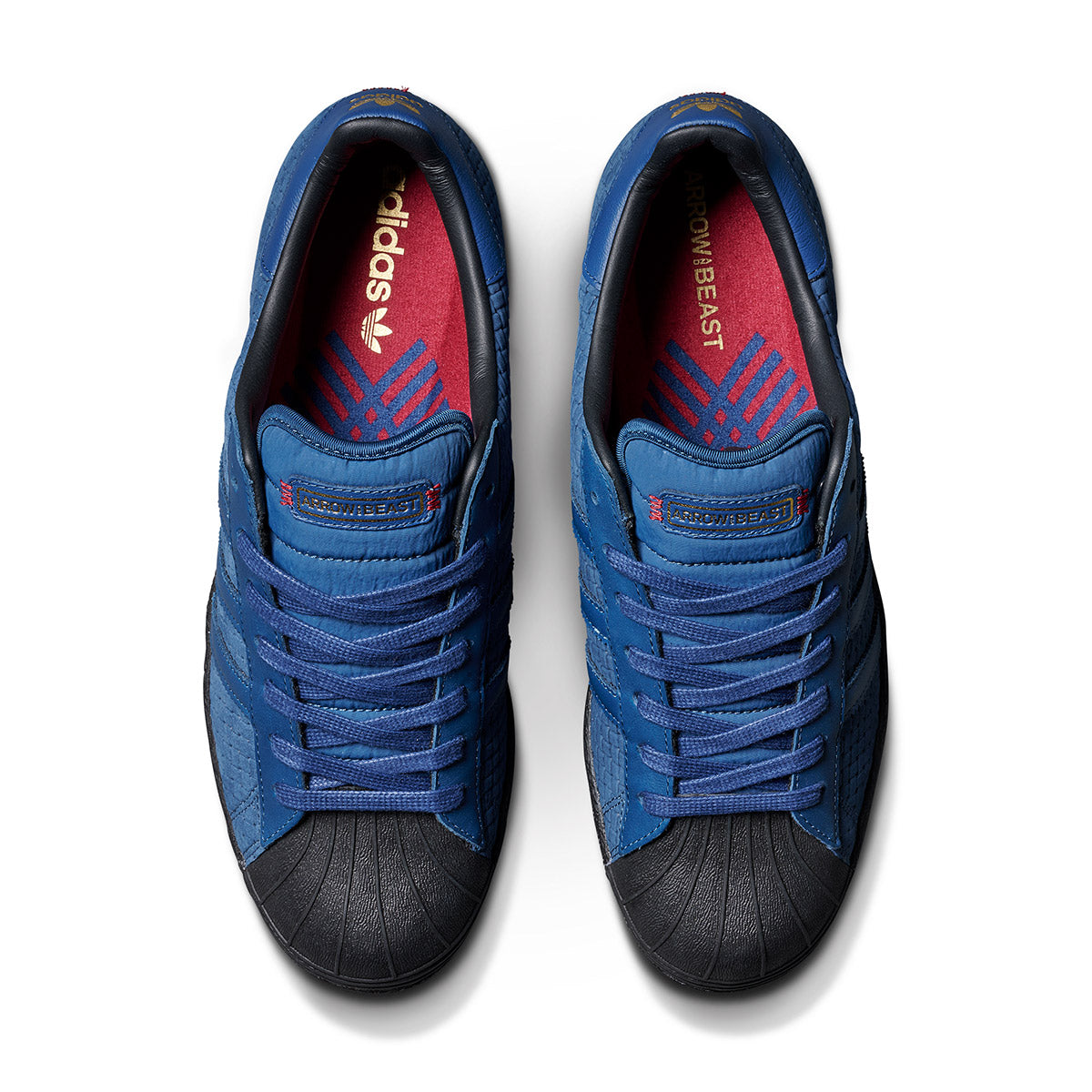 Adidas x Arrow & Beast Superstar ADV Shoes - Night Marine/Core