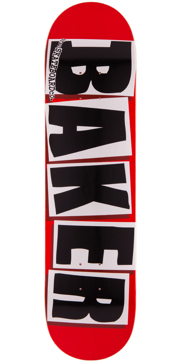 Baker Brand Logo Skateboard Deck - Black - 8.38