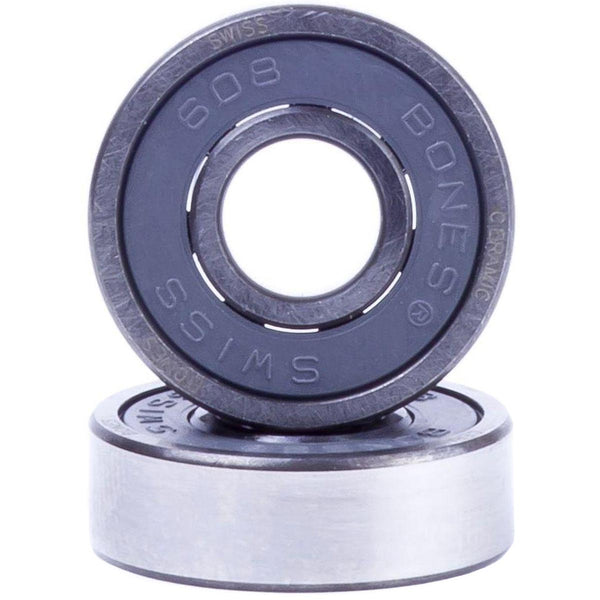 スケートボード BONES SWISS CERAMIC Amazon.com : Bones Swiss Ceramic Skateboard Bearings 8 Pack