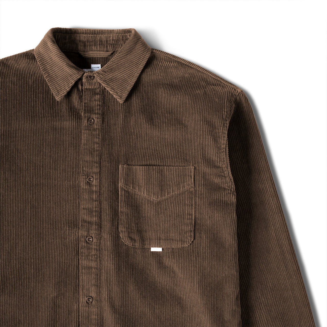 CCS Box Corduroy Shirt - Brown image 5