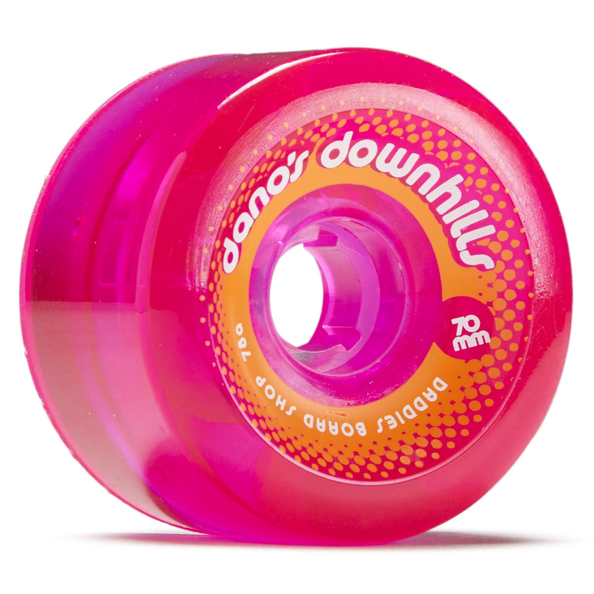 Dano's Downhills Longboard Wheels 70mm - 78a Pink image 1