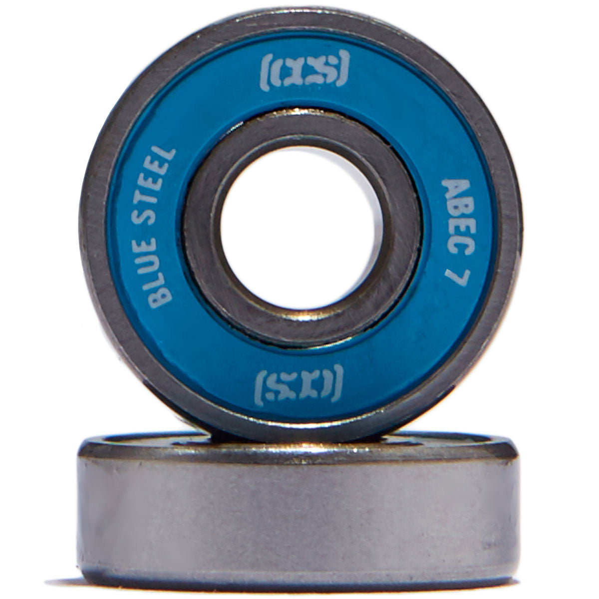 CCS Blue Steel Abec 7 Skateboard Bearings - Bulk image 1