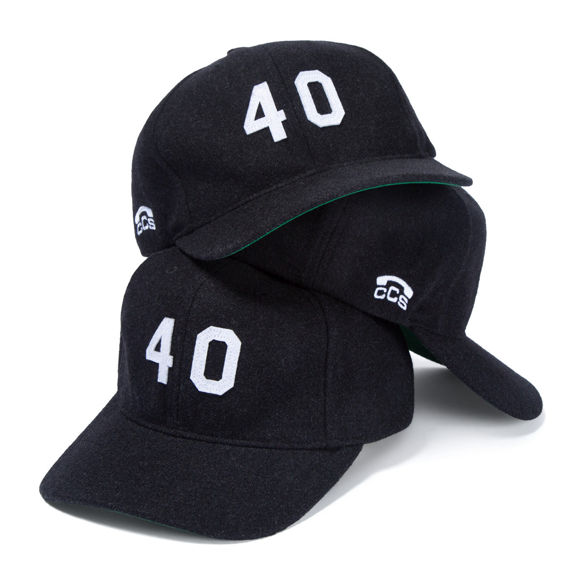 Mitchell & Ness x CCS 40 Year Wool Hat - Black image 4