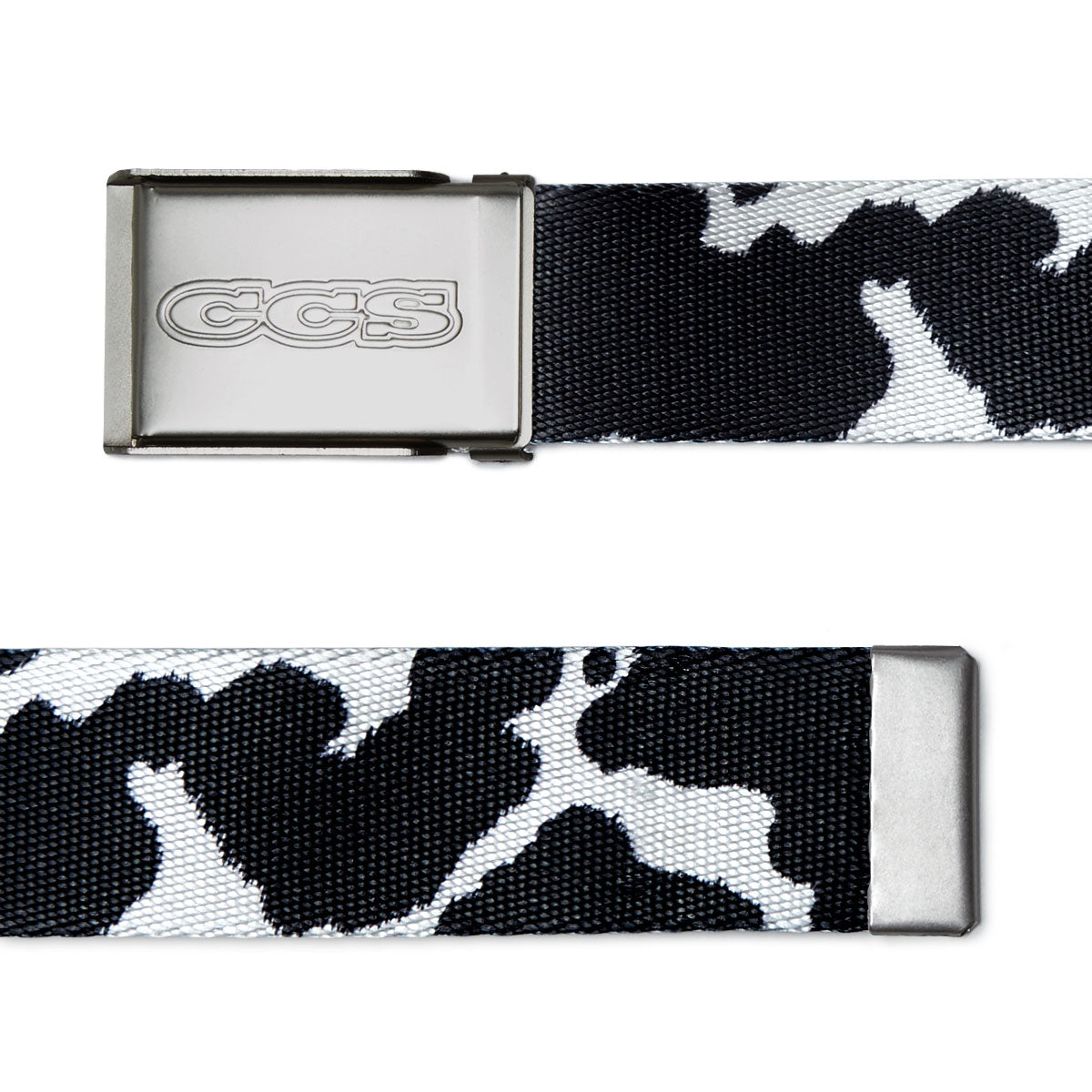 CCS Silver 96 Logo Web Belt - Cow image 2