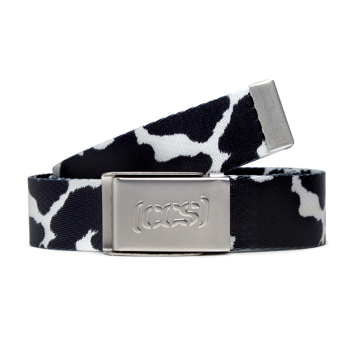 CCS Silver Logo Buckle Belt - Cow image 1