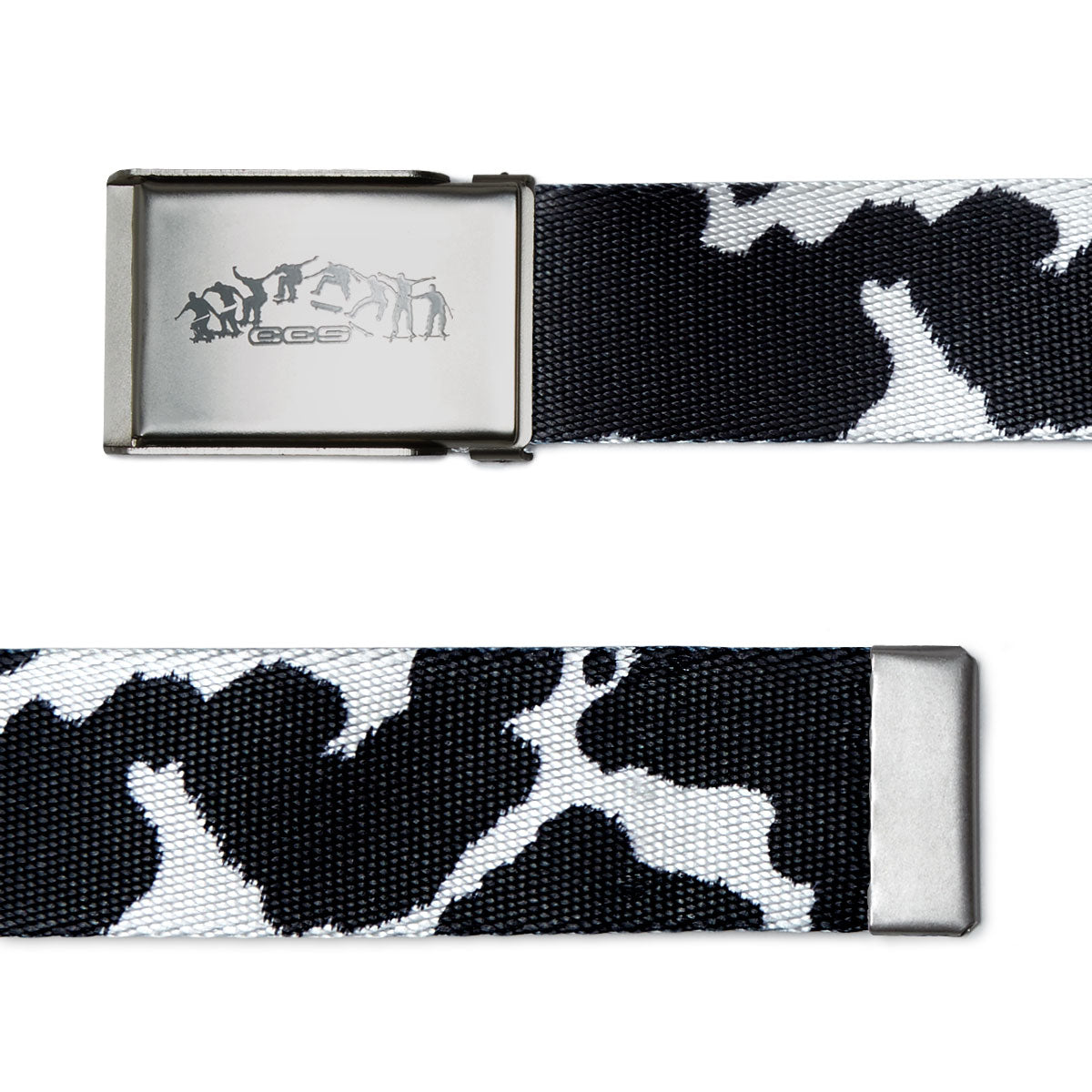 CCS Silver Kickflip Bucke Belt - Cow image 2