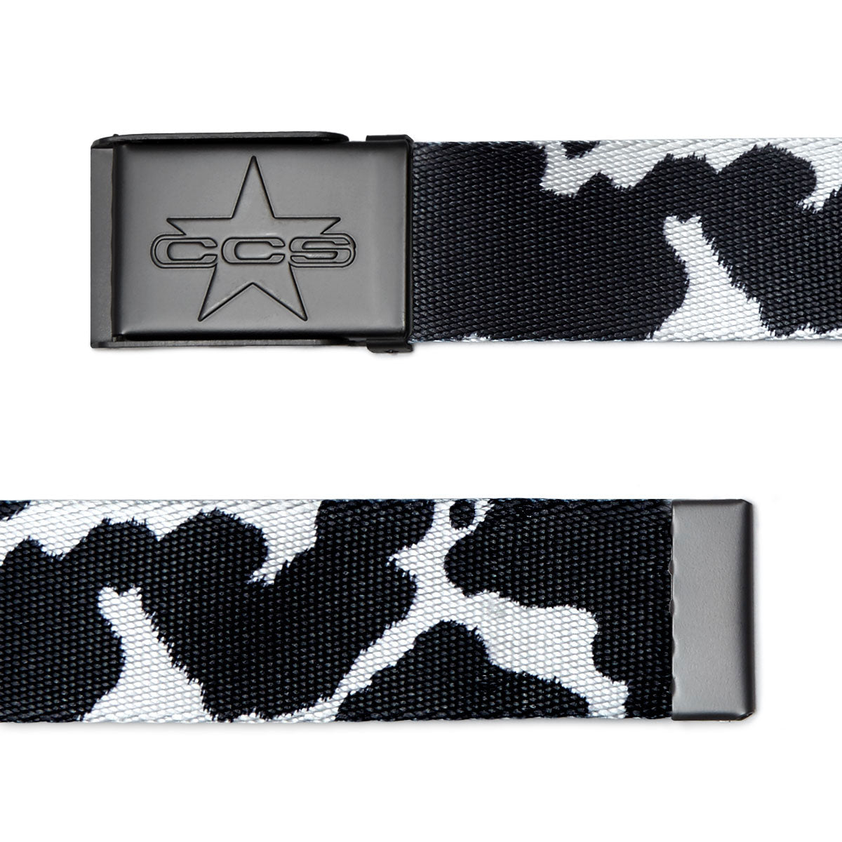 CCS Gunmetal 97 Star Web Belt - Cow image 2
