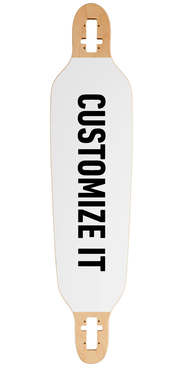 CCS Custom Drop-Thru Longboard Deck image 1