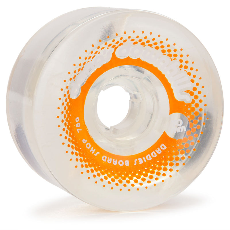 Dano's Downhills Longboard Wheels 70mm - 78a Clear