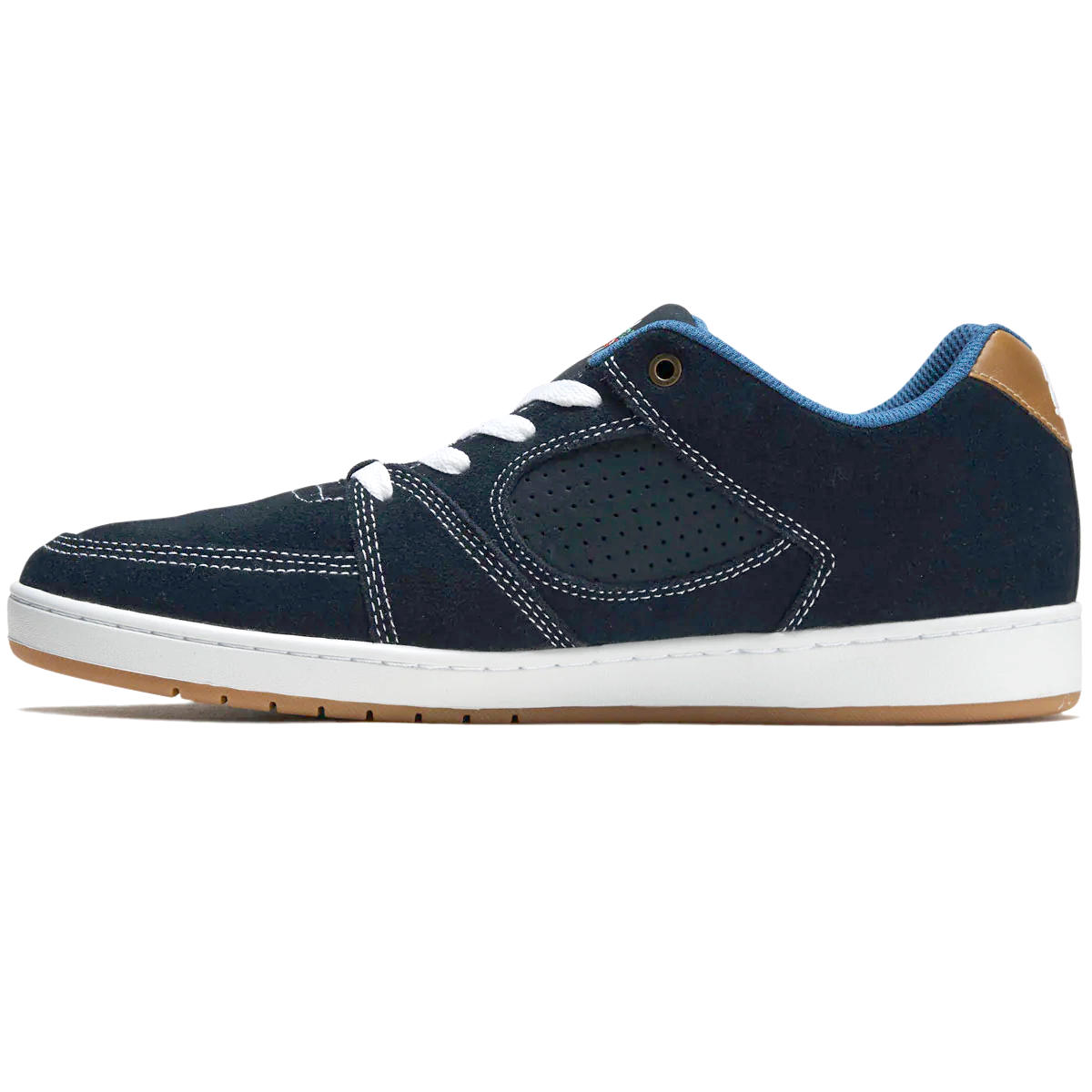 eS Accel Slim Shoes - Navy/White/Red image 2