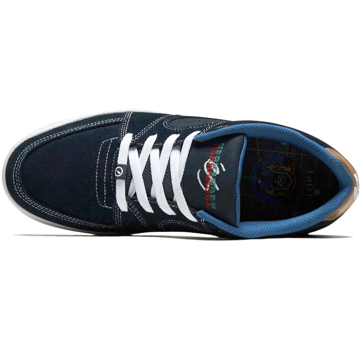 eS Accel Slim Shoes - Navy/White/Red image 3