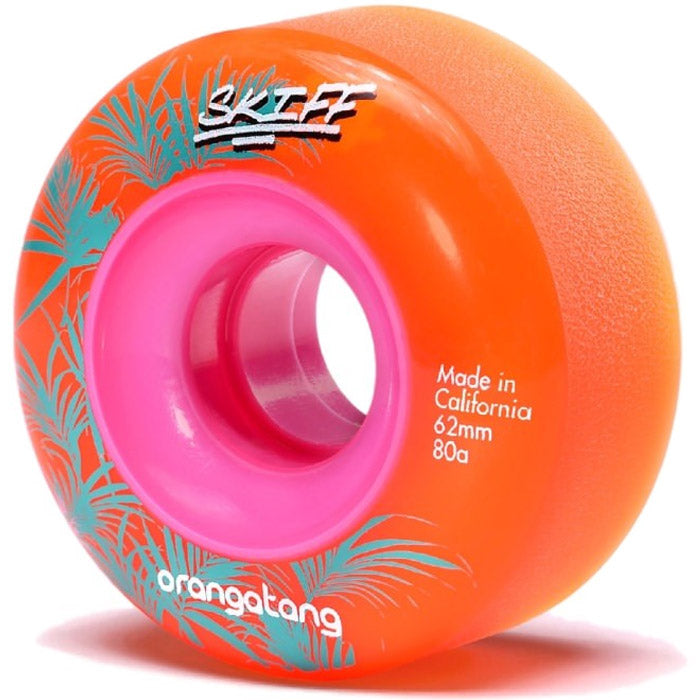 Orangatang Skiff Slasher 80a Longboard Wheels - Orange - 62mm image 1