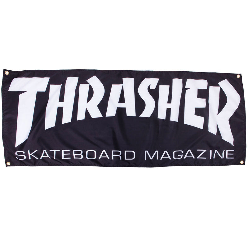 Thrasher Skate Mag Banner - Black
