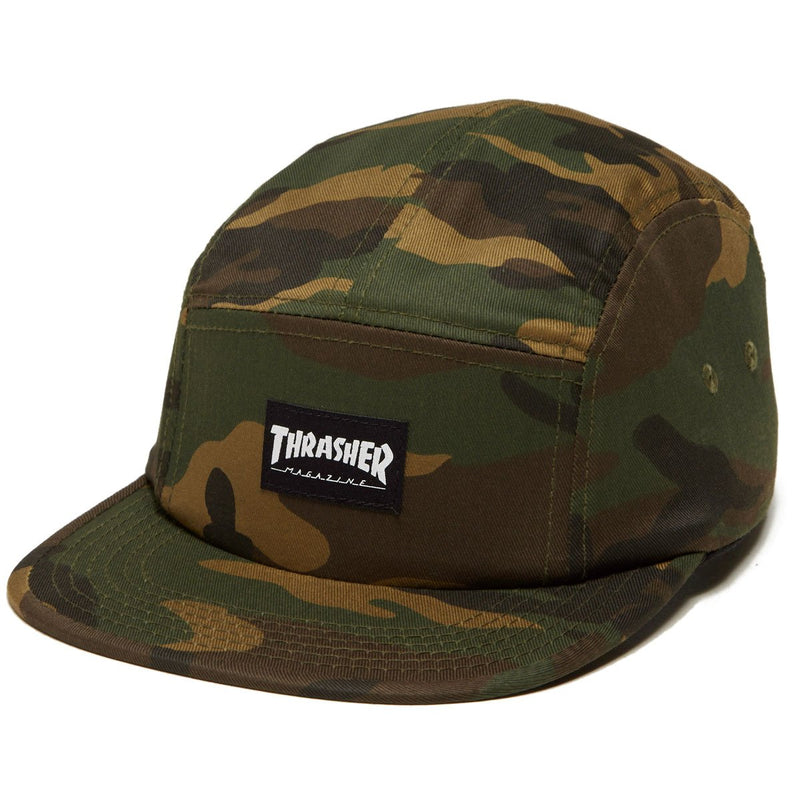 Thrasher 5 Panel Hat - Camo