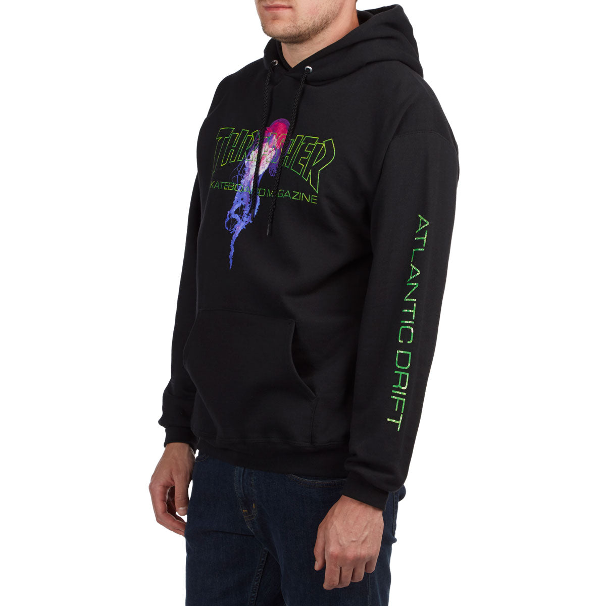 Thrasher Atlantic Drift Hoodie - Black image 2