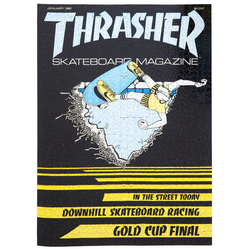 Thrasher irst Cover Jan 1981 Jigsaw Puzzle