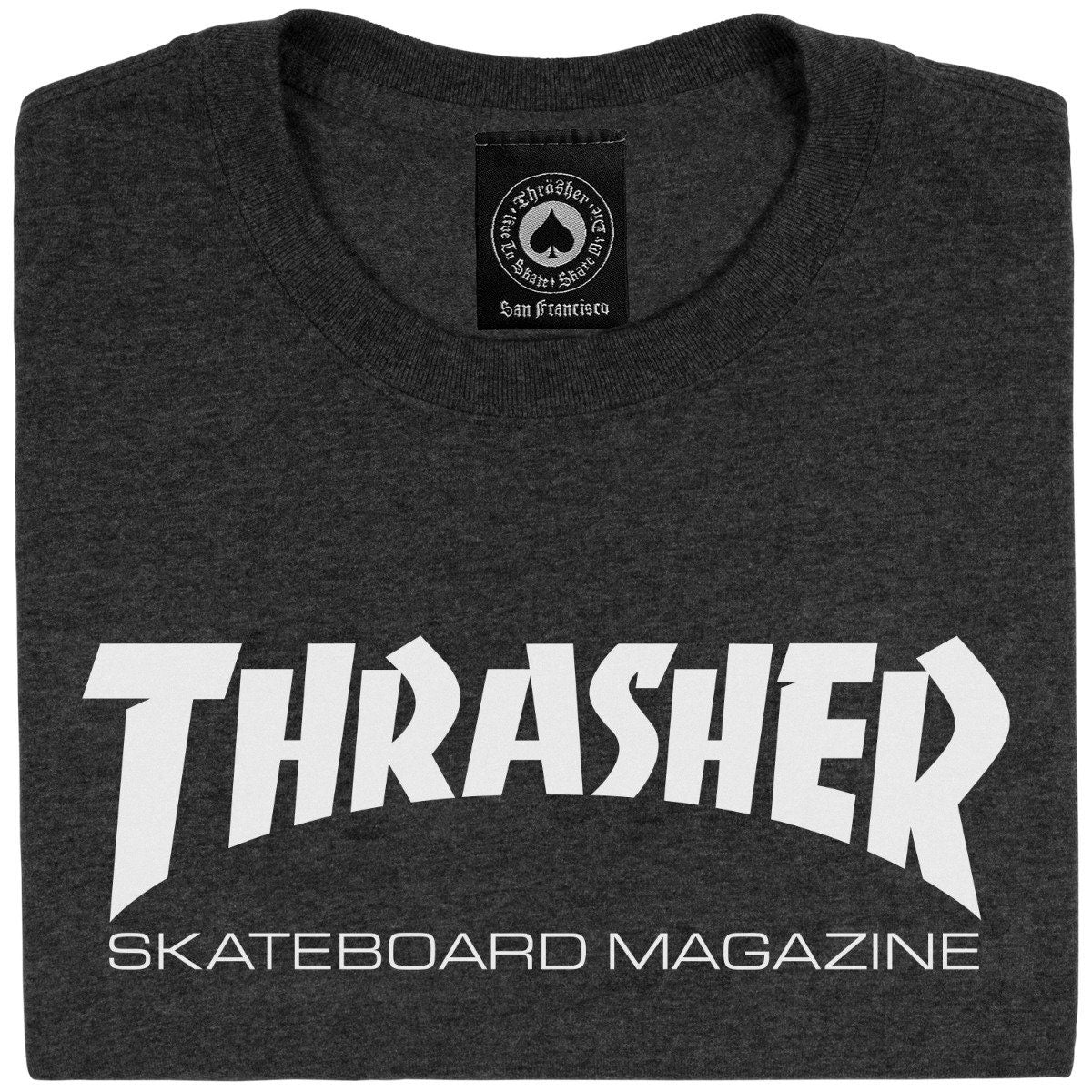 Thrasher Skate Mag T-Shirt - Dark Heather image 2
