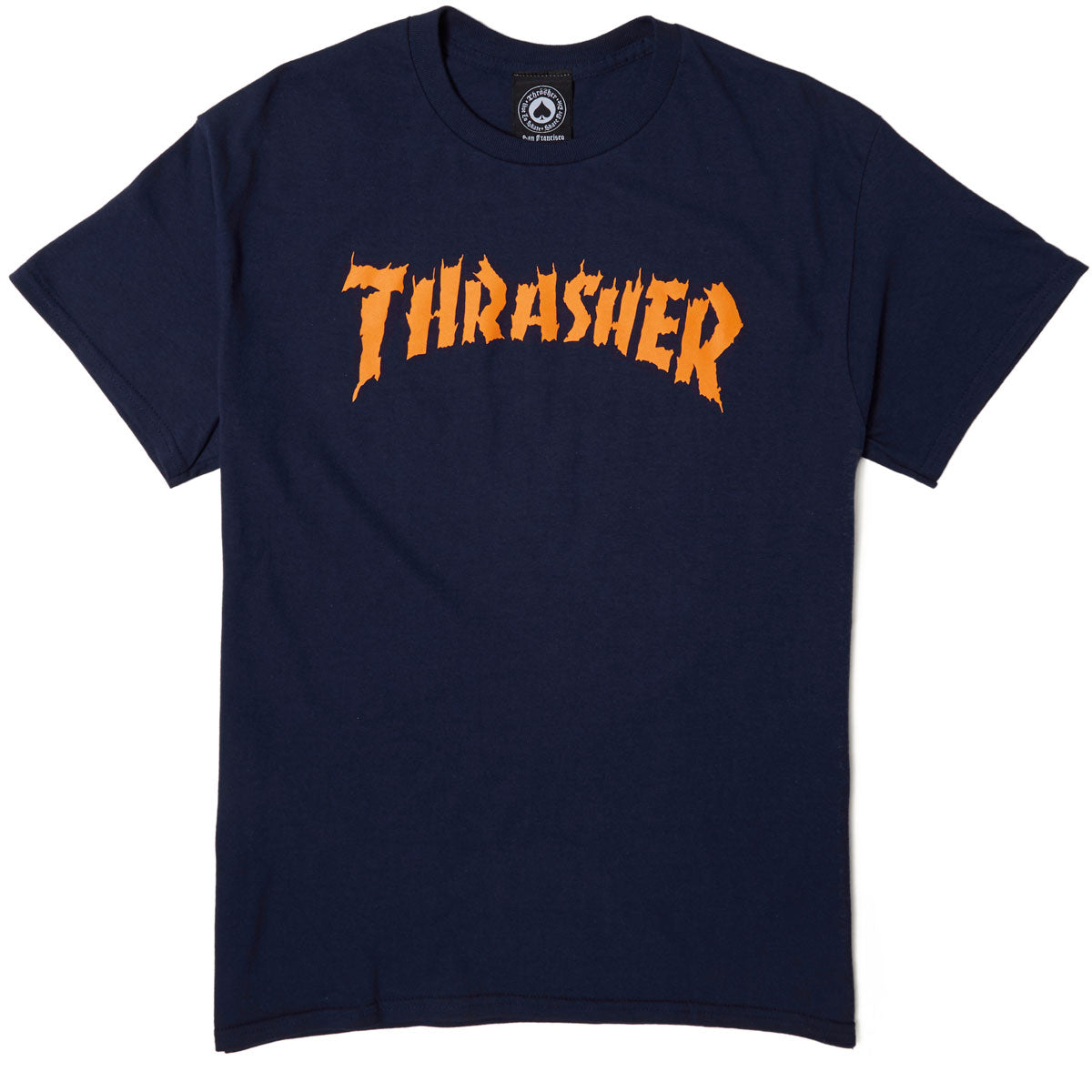 Thrasher Burn It Down T-Shirt - Navy image 2
