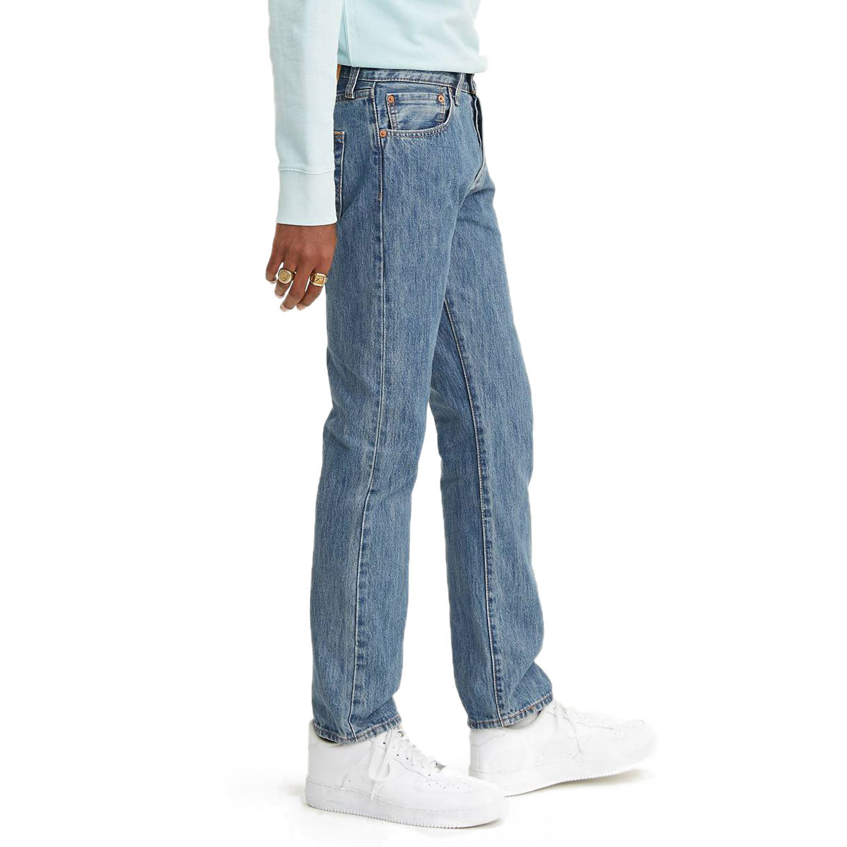 Levi's 501 Original Jeans - Medium Stonewash image 2