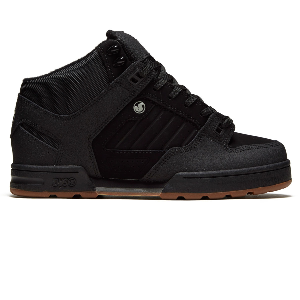 DVS Militia Boots - Black/Black/Gum/Nubuck image 1
