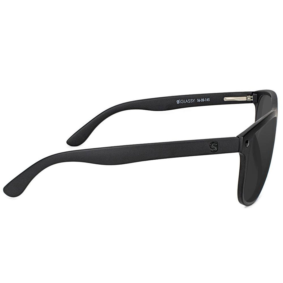 Glassy Cole Premium Polarized Sunglasses - Matte Black image 2