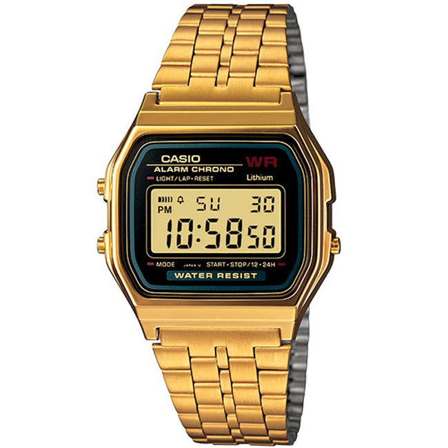 Casio A159 Watch - Gold