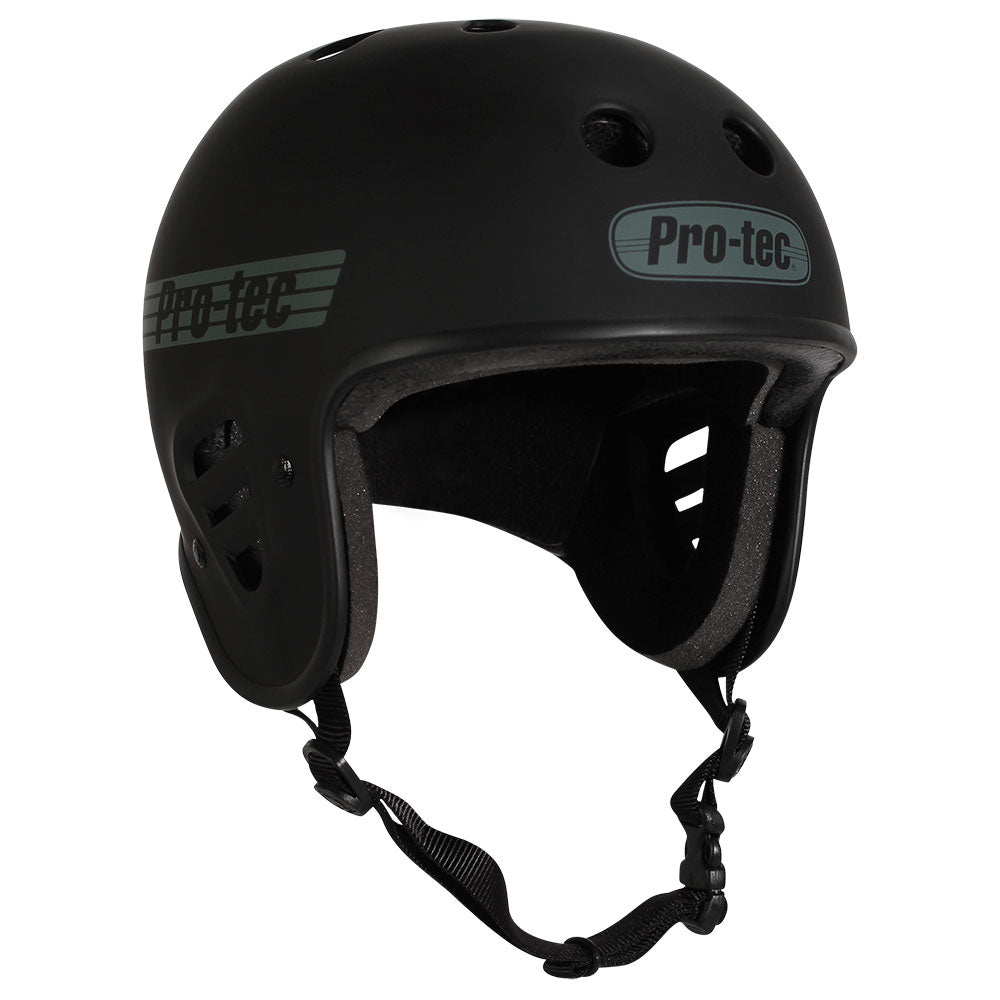 Pro tec Full Cut Certified Helmet - Matte Black – Daddies Board Shop